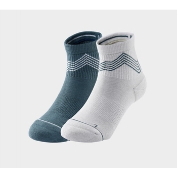 Треккинговые носки Kailas Low Cut Lightweight Trekking Socks Women's (2 Pairs), Greenish Gray/Pelican (KH2302212) - фото