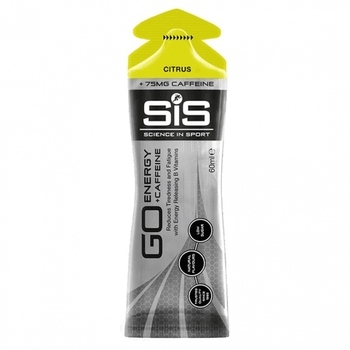 Энергетический гель SIS Go Energy + Caffeine Gel 60 ml, Citrus - фото