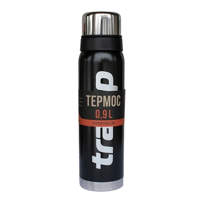 Термос 0,9 л Tramp Expedition Line чорний (TRC-027-black) - фото