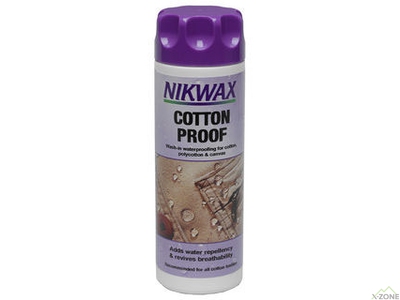 Просочення водовідштовхувальне Nikwax Cotton Proof 300 мл - фото