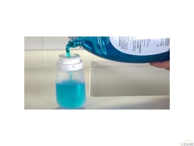 Бутылка силиконовая Humangear GoToob+ 74 ml, Aqua - фото