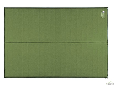 Самонадувний килимок Terra incognita Twin 5 зелений (4823081502821) - фото