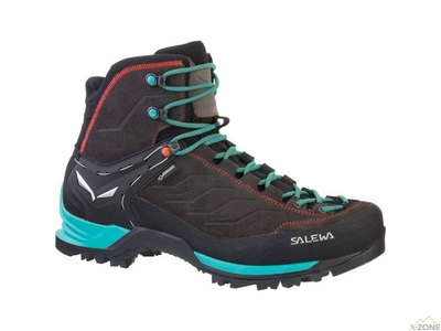 Ботинки женские Salewa WS MTN Trainer Mid GTX (серый/синий) - фото