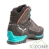 Ботинки женские Salewa WS MTN Trainer Mid GTX (серый/синий) - фото