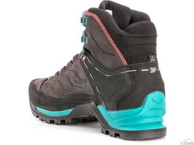 Ботинки женские Salewa WS MTN Trainer Mid GTX (серый/синий) - фото