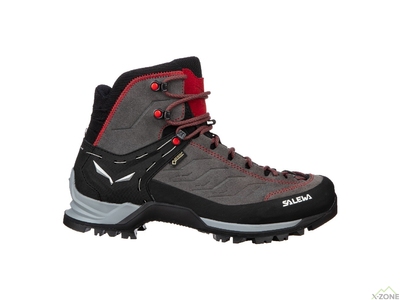 Ботинки мужские Salewa MS MTN Trainer Mid GTX, Grey Charcoal/Papavero - фото
