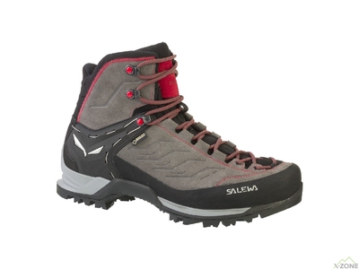 Ботинки мужские Salewa MS MTN Trainer Mid GTX, Grey Charcoal/Papavero - фото