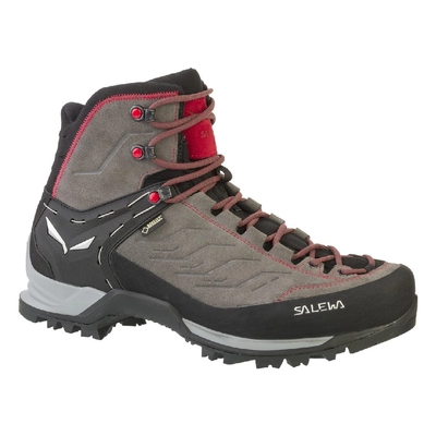 Черевики чоловічі Salewa MS MTN Trainer Mid GTX, Grey Charcoal/Papavero - фото