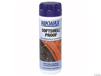 Просочення водовідштовхувальне Nikwax Softshell Proof 300 мл (NWSPW0300) - фото