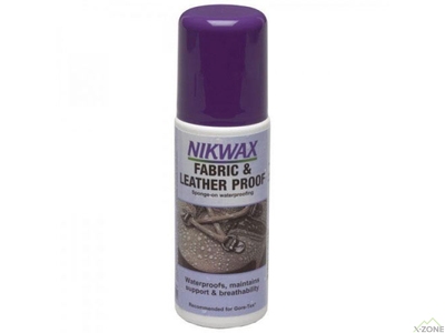 Пропитка для обуви Nikwax Fabric and Leather Proof 125ml - фото