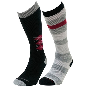 Шкарпетки гірськолижні Lorpen S2WL black stripes 1333 - фото