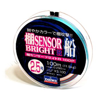 Шнур Daiwa Tana Sensor Bright(R)100M individual Pack-11.5kg-100P-2,5 - фото