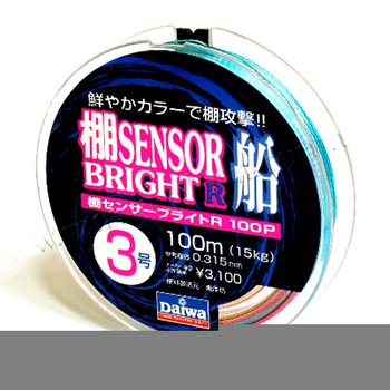 Шнур Daiwa Tana Sensor Bright(R)100M individual Pack-15kg-100P-3 - фото