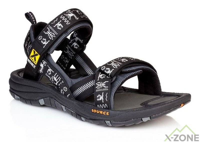 Source Gobi Mens Black Inca X Zone