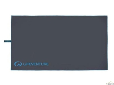 Полотенце из микрофибры Lifeventure Soft Fibre Lite, XL, Grey (63445) - фото
