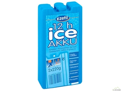 Акумулятор холоду Ezetil Ice Akku 2х220 (4020716088013) - фото