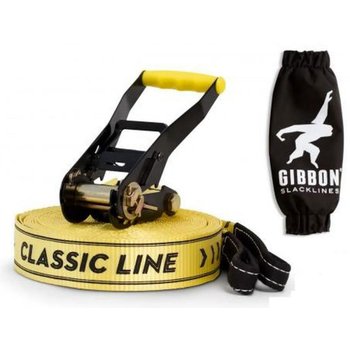 Слэклайн Gibbon Classic Line X13 15 м Yellow (GB 13840) - фото