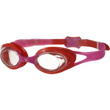 Очки для плавания Arena Tiger Kids clear/red/pink (92376-49) - фото