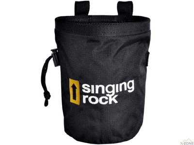 Мешочек для магнезии Singing Rock Chalk Bag Large Black - фото