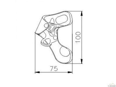 Грудний затиск Climbing Technology Chest Ascender - фото