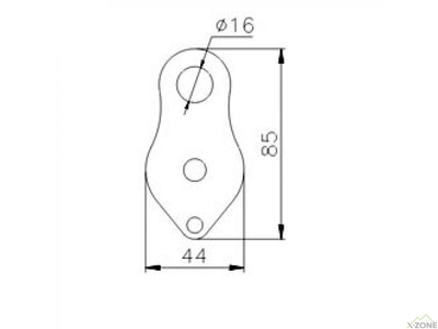 Блок-ролик Climbing Technology Fix Simple - фото