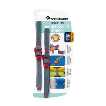 Стяжной ремень Sea To Summit Accessory Straps with Hook Release, 10 мм х 2 м (STS ATDASH102.0) - фото