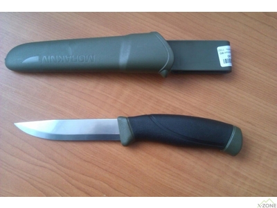 Нож Morakniv Companion Stainless Steel, Military Green (11827) - фото