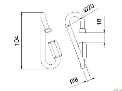 Карабін Climbing Technology Q-Link Twist - фото