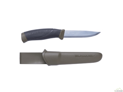 Ніж Morakniv Companion MG Carbon Steel, Military Green - фото