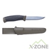 Ніж Morakniv Companion MG Carbon Steel, Military Green - фото