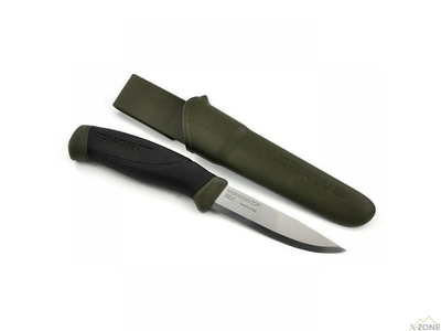 Нож Morakniv Companion MG Carbon Steel, Military Green - фото