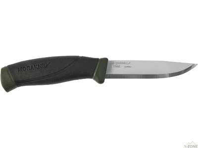 Ніж Morakniv Companion MG Carbon Steel, Military Green - фото