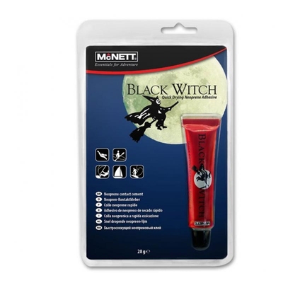 Неопреновий клей McNett BLACK WITCH™ 28ml multilingual clamshell - фото