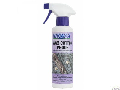 Просочення водовідштовхувальне Nikwax Wax Cotton Proof 300 мл (NWWCP0300) - фото