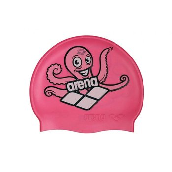 Шапочка для плавання Arena Multi Jr Cap 5 fuchsia / octopus (91388-090) - фото