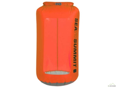 Гермомешок Sea To Summit Ultra-Sil View Dry Sack 8L orange (STS AUVDS8OR) - фото