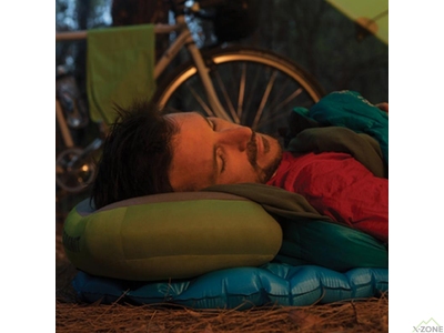 Подушка Sea To Summit Aeros Premium Pillow Regular, Lime (STS APILPREMRLI) - фото