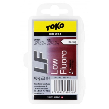 Мазь скольжения Toko LF Hot Wax red 40 г (550 1012) - фото