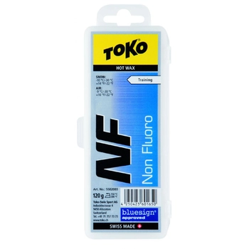 Мазь скольжения Toko NF Hot Wax blue 120 г (550 2003) - фото