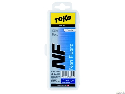 Мазь скольжения Toko NF Hot Wax blue 120 г (550 2003) - фото