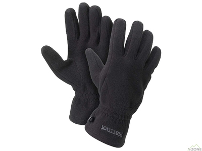 Перчатки Marmot Fleece glove true black (MRT 1799.1332) - фото