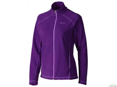 Куртка флісова жіноча Marmot Women's Rocklin Full Zip Jacket Lavender violet (MRT 88920.6239) - фото