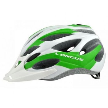 Шлем велосипедный Longus Aviax зелено-белый (3641475) - фото