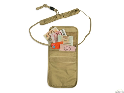 Сумочка на шею Tatonka Skin Folded Neck Pouch natural (TAT 2845.225) - фото