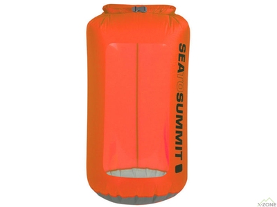 Гермомешок Sea To Summit Ultra-Sil View Dry Sack 4L orange (STS AUVDS4OR) - фото
