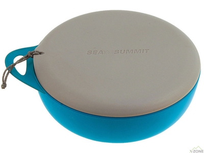 Миска Sea To Summit Delta Bowl With Lid - Pacific Blue/Grey (STS ADBOWLLIDPB) - фото