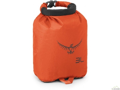 Гермомешок Osprey Ultralight Drysack 3L Poppy Orange - фото