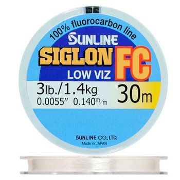 Флюорокарбон Sunline SIG-FC 30 м 0.18 мм, 2.2 кг - фото