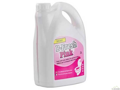 Рідина для верхнього бака біотуалетів Thetford B-Fresh Pink 2 л - фото