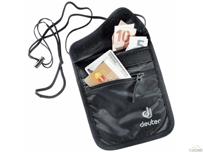 Кошелек нагрудный Deuter Security Wallet II - Black (3942116 7000) - фото